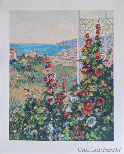 14017_14018_plisson_hollyhocks_35x29_952581754